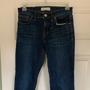 Madewell low rise book cut Jean
